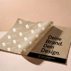 Personalisierte und individuell bedruckbare fettdichte Papiere mit unbegrenzter Farbauswahl, lebensmittelecht