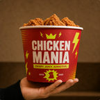 Personalisierte und individuell gestaltbare Chicken-Buckets, vollflächiger Druck ohne Limit