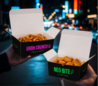 Personalisierte und individuelle Take-away-Verpackungen (Menüboxen) mit unbegrenztem vollflächigem Druck