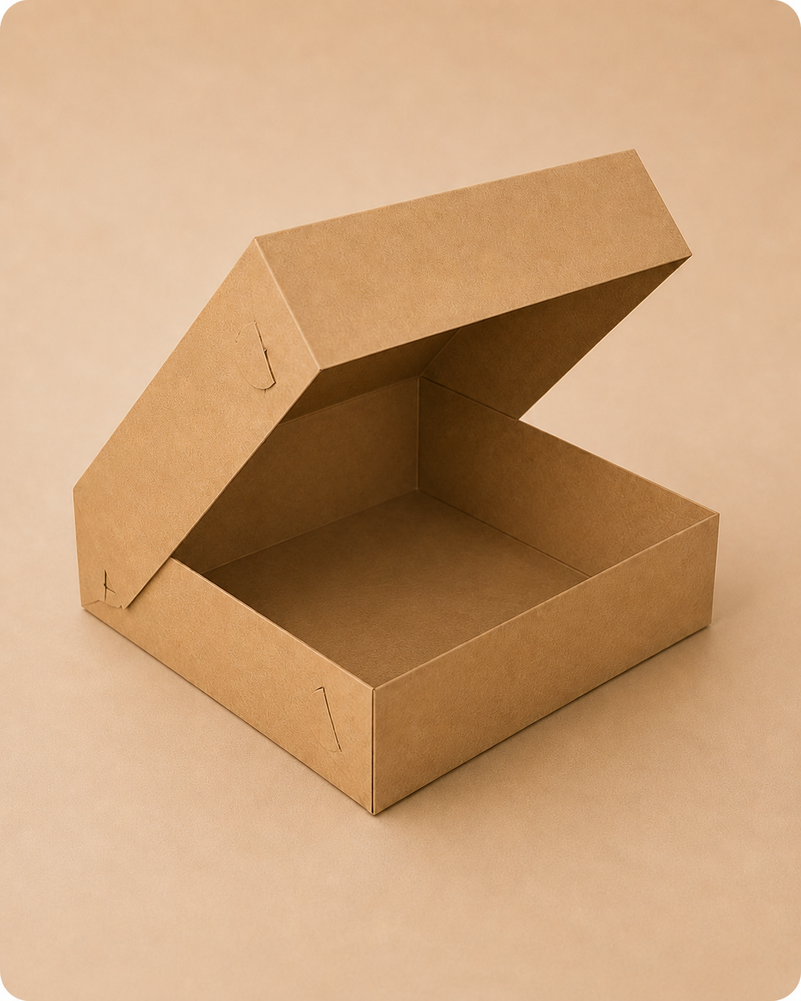 Standard Donut- & Kuchenschachteln ohne Druck, ohne Name / ohne Design