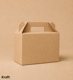 Standard-Warmhaltetasche / Kuchenschachtel mit Henkeln, unbedruckt, ohne Name / ohne Design