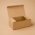 Standardmäßige unbedruckte Take-away-Boxen (für Mahlzeiten) mit Klappdeckel