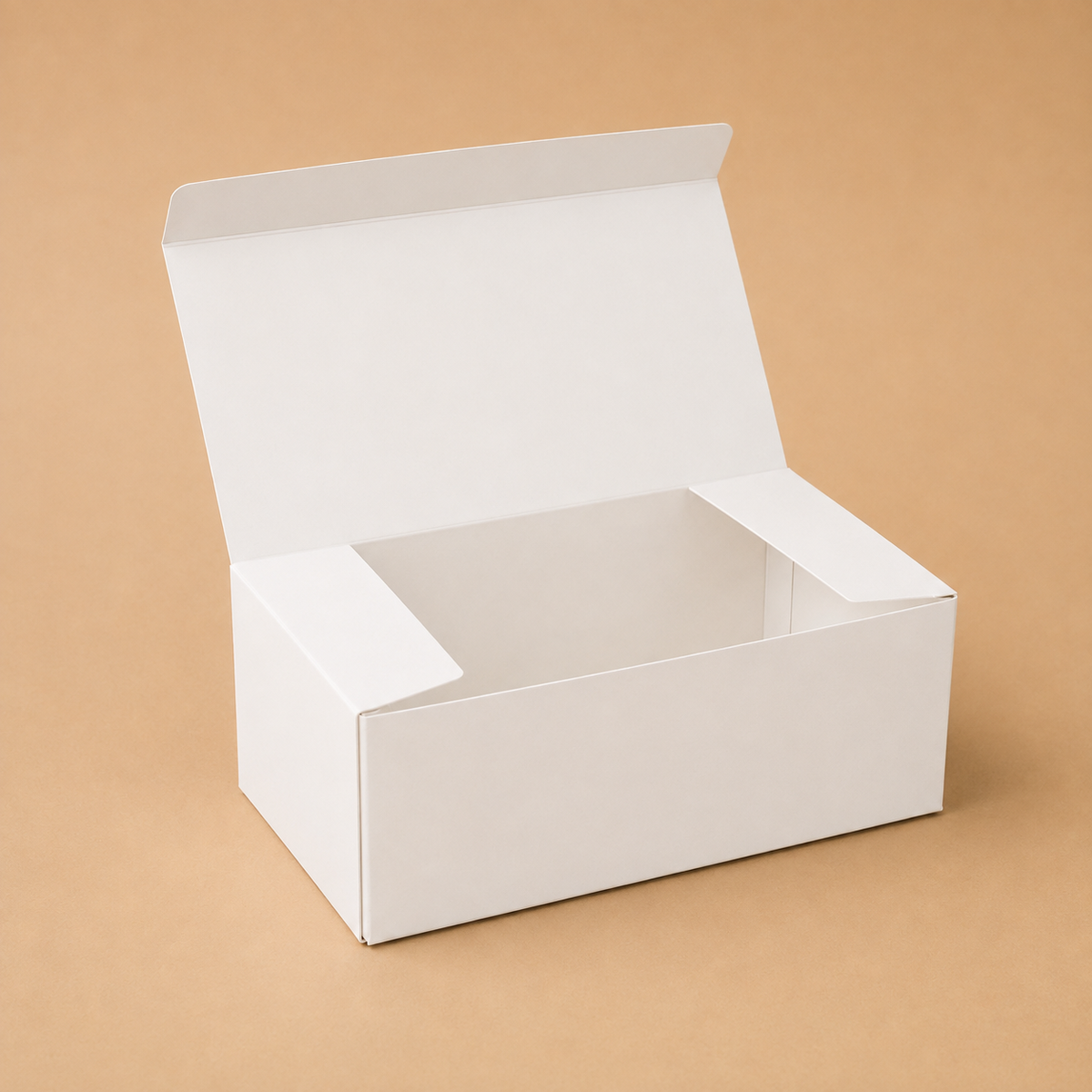 Standardmäßige unbedruckte Take-away-Boxen (für Mahlzeiten) mit Klappdeckel