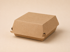Standard Classic-Burger-Boxen (Clamshell), unbedruckt