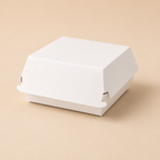 Standard Classic-Burger-Boxen (Clamshell), unbedruckt