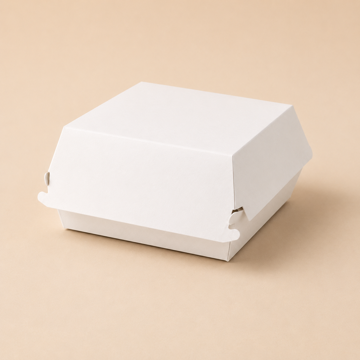 Standard Classic-Burger-Boxen (Clamshell), unbedruckt