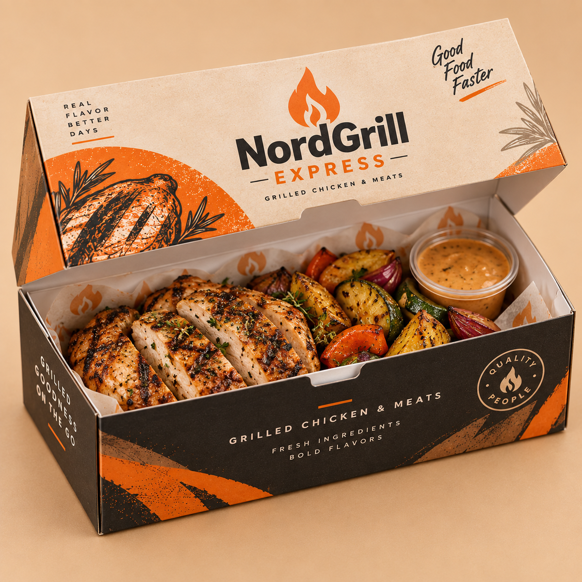 Kundenspezifische und personalisierte Takeaway-Essensboxen, unbegrenzter vollflächiger Druck