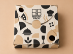 Personalisierte und individuelle Chicken-Boxen mit unbegrenztem Allover-Druck