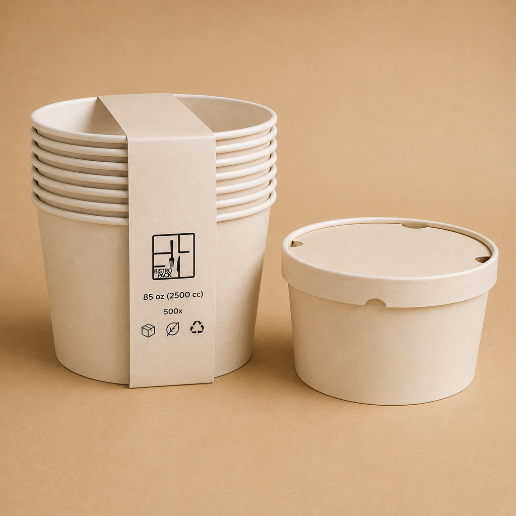 Standard Chicken-Buckets, unbedruckt, ohne Namen/Design, mit oder ohne Deckel