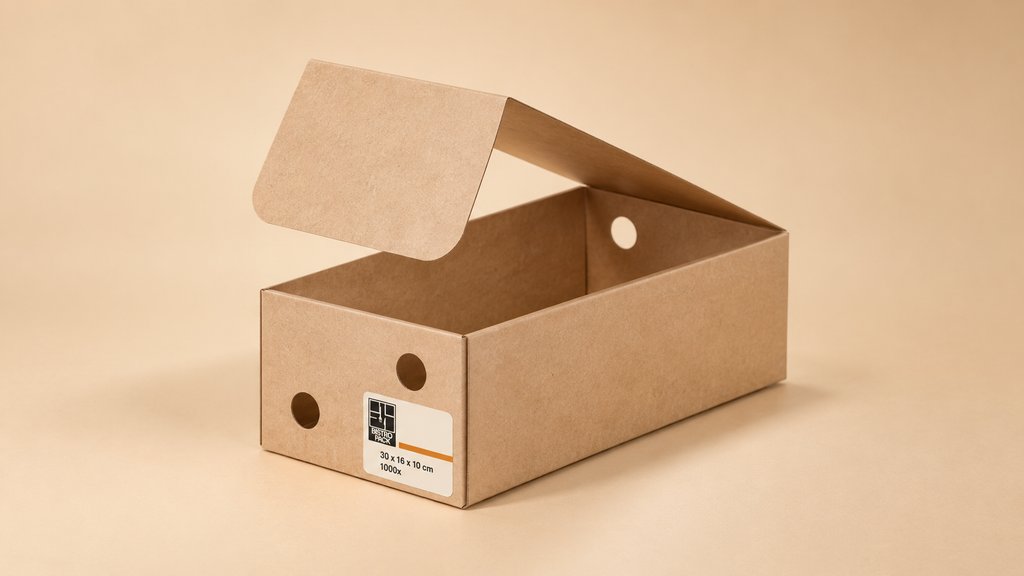 Standard Calzone-Boxen, unbedruckt