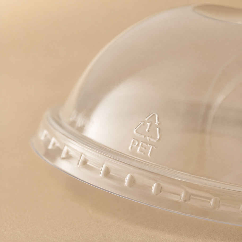 Deckel für Eisbecher (Dom- und Flachdeckel)
