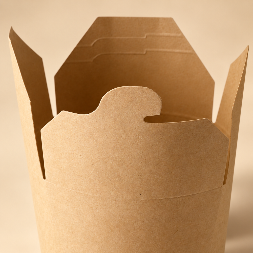 Standard-Nudelboxen, unbedruckt, ohne Name / ohne Design