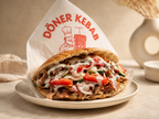 Vorgedrucktes Döner-Einschlagpapier im klassischen Design