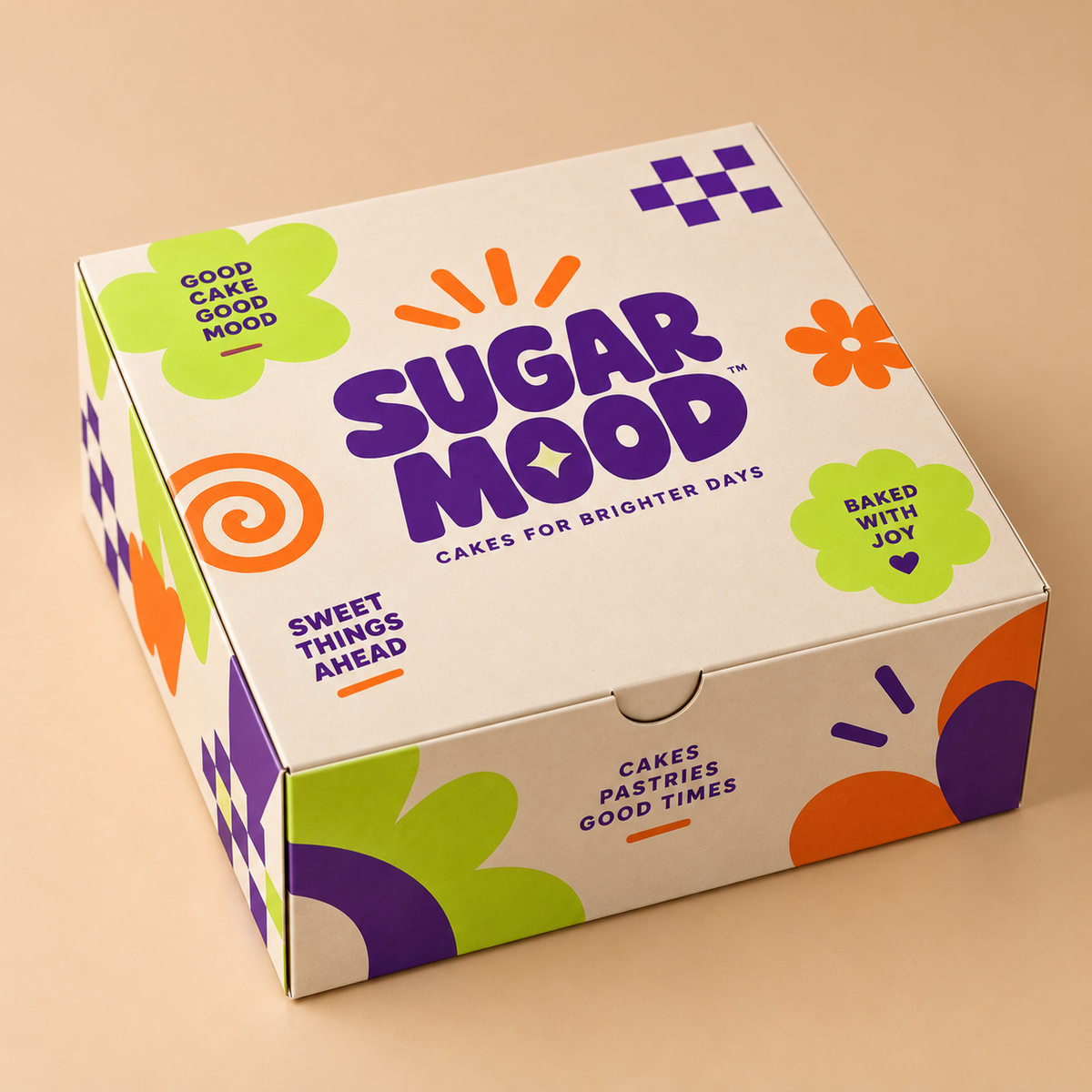 Sınırsız tam yüzey baskılı, kişiselleştirilmiş ve özel Donut & Pasta Kutuları