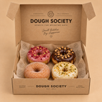 Sınırsız tam yüzey baskılı, kişiselleştirilmiş ve özel Donut & Pasta Kutuları