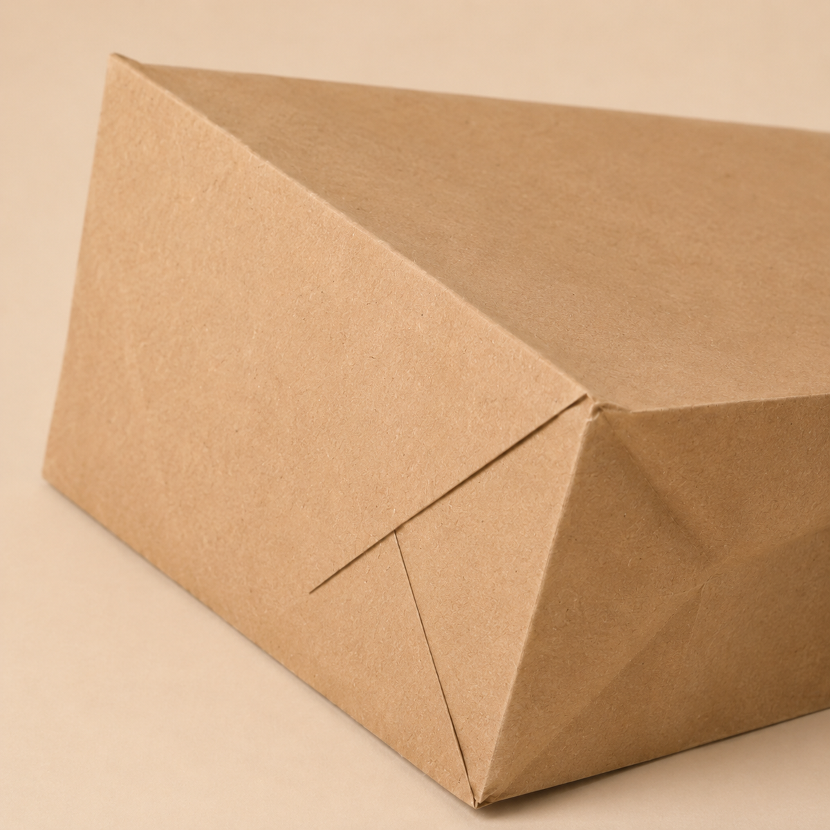 Standard unbedruckte Blockbodenbeutel ohne Henkel, ohne Name/ohne Design