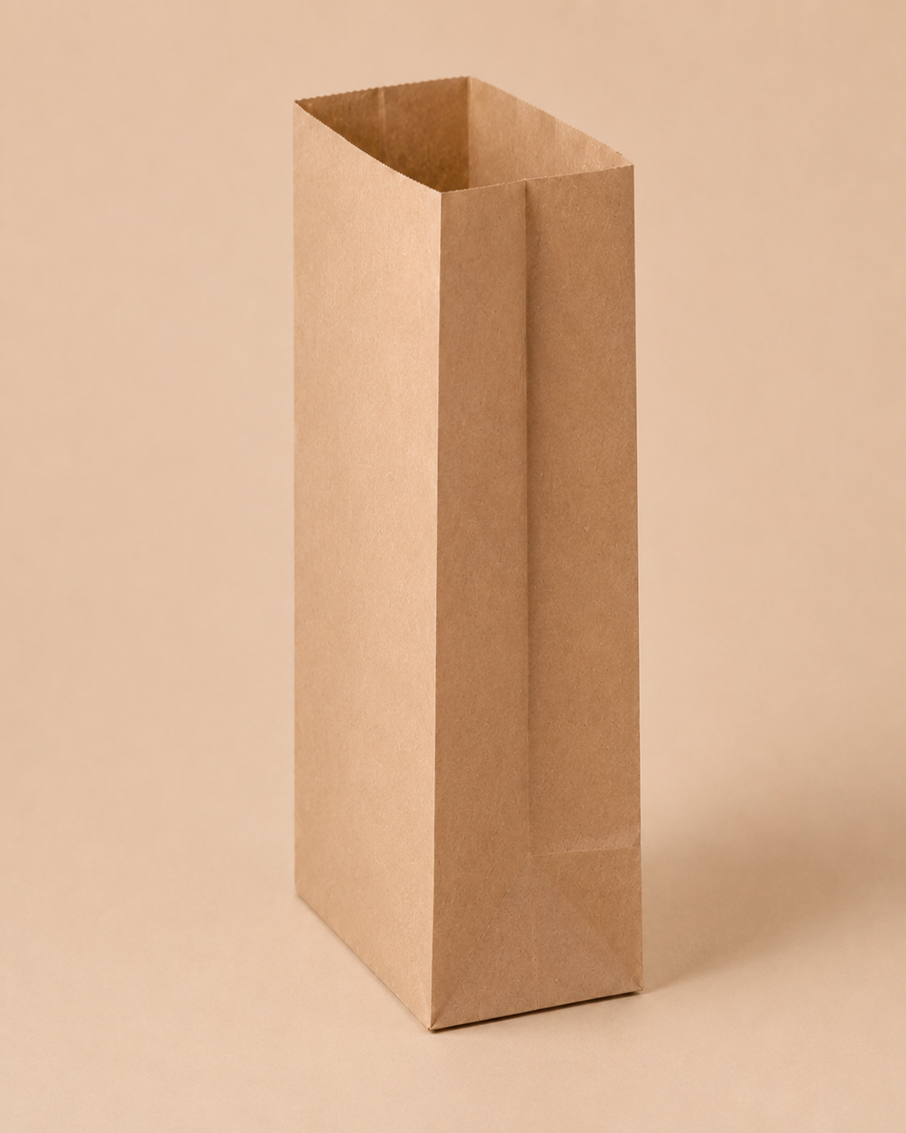 Standard unbedruckte Blockbodenbeutel ohne Henkel, ohne Name/ohne Design