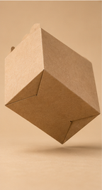 Standard-Warmhaltetasche / Kuchenschachtel mit Henkeln, unbedruckt, ohne Name / ohne Design