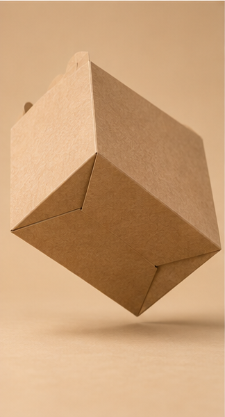 Standard-Warmhaltetasche / Kuchenschachtel mit Henkeln, unbedruckt, ohne Name / ohne Design
