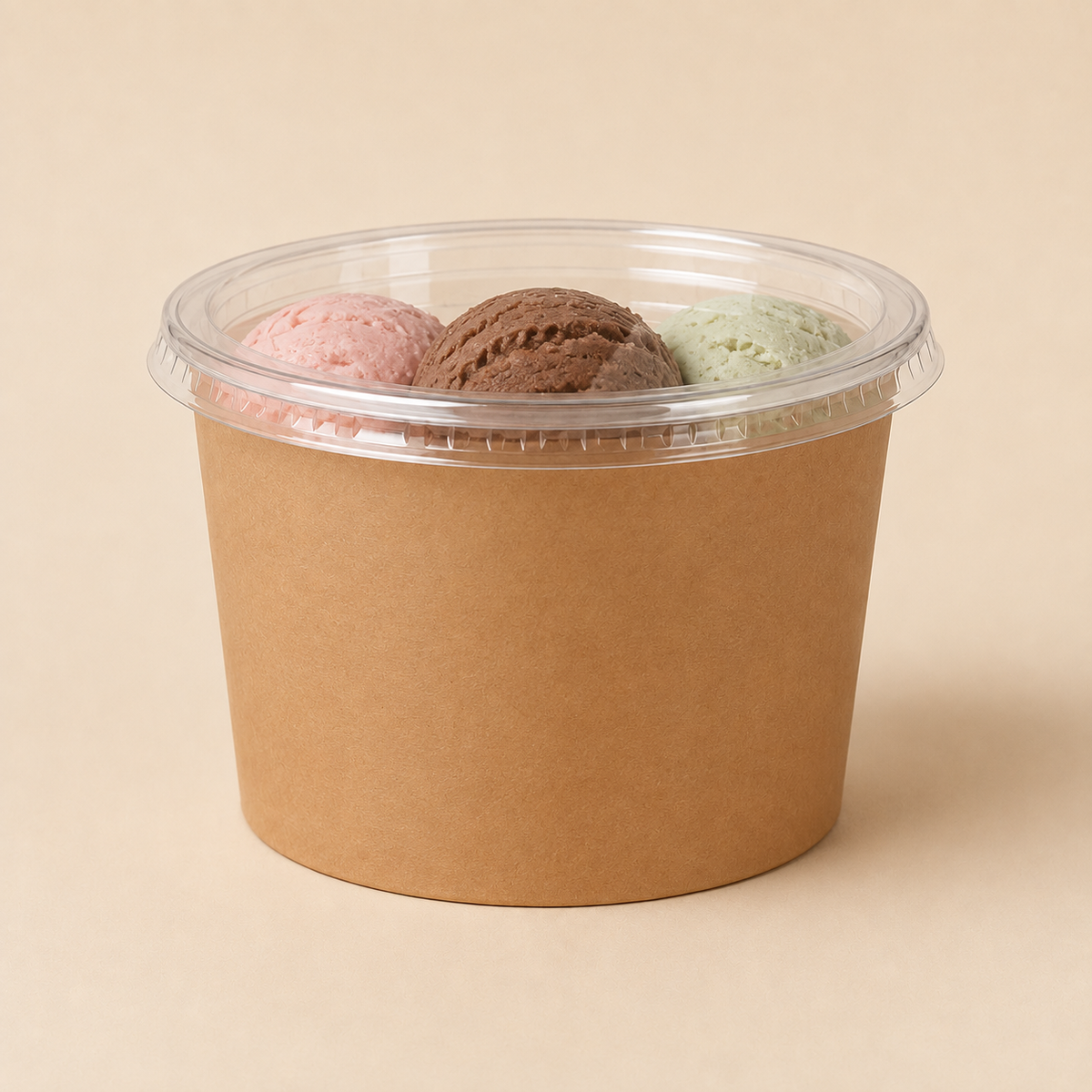 Standard-Eisbecher, unbedruckt