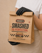Personalisierte und individuell bedruckte Einschlagpapiere für Burger / Döner / Sandwiches / Backwaren
