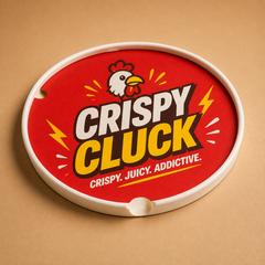 Personalisierte und individuell gestaltbare Chicken-Buckets, vollflächiger Druck ohne Limit
