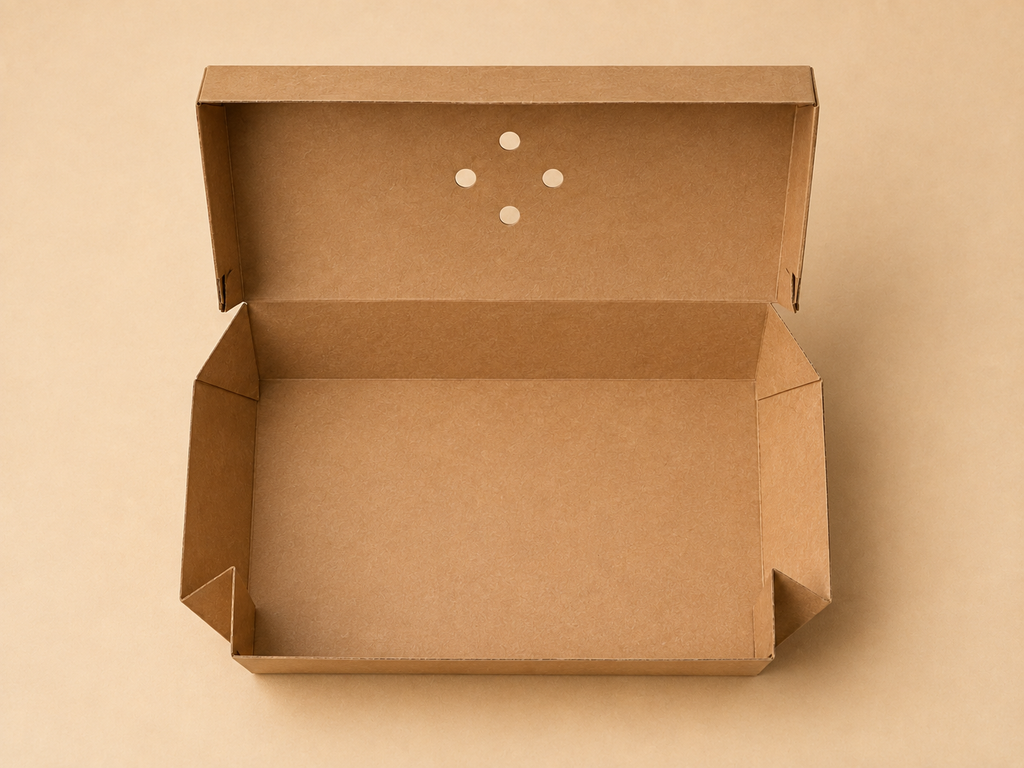 Personalisierte und individuell gestaltete, kubische Burger-Schachteln als stabile Boxen, mit vollflächigem Druck ohne Einschränkungen