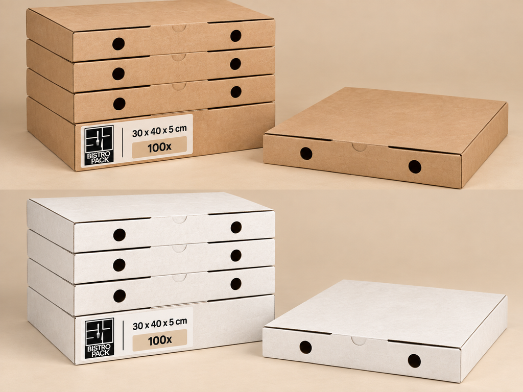 Standard Pinsa- & Pide-Schachteln unbedruckt