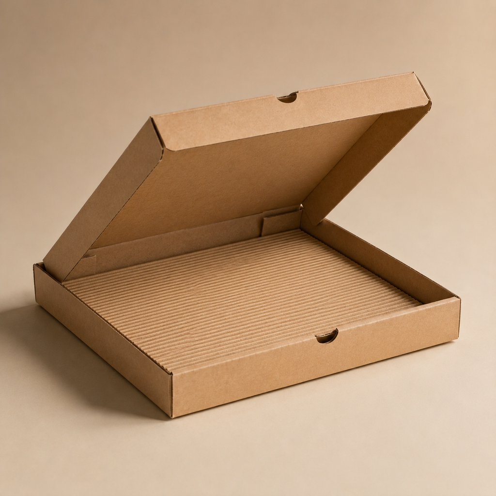 Pizza Secure Pad — Kraft-Einlegekarton