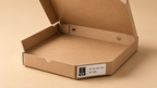 Standard-Pizzakartons, unbedruckt, ohne Namen, ohne Design