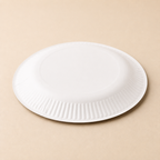 Standard Pizzateller aus Pappe, unbedruckt, rund
