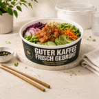 Personalisierte und individuell gestaltbare Salat- und Essensschalen mit unbegrenztem Allover-Druck