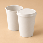 Standard Pappbecher ohne Druck, neutral/ohne Design